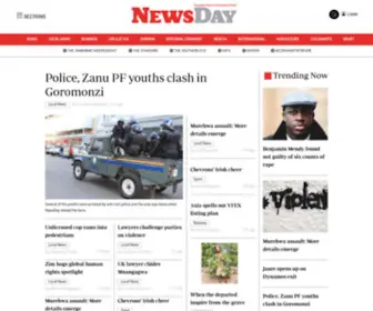 Newsday.co.zw(Newsday Zimbabwe) Screenshot