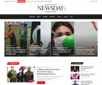 Newsdaypakistan.com(Newsday Pakistan brings you stories and opinions that matter) Screenshot