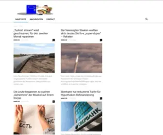 Newsde.eu(Nachrichten von Russland auf Deutsch) Screenshot