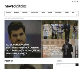 Newsdigitales.com(News Digitales) Screenshot