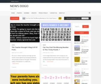 Newsdogo.com(News Dogo) Screenshot