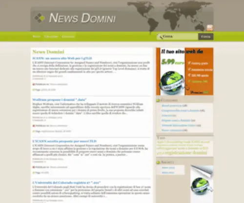 Newsdomini.it(News Domini) Screenshot