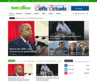 Newsducamer.com(News du Cameroun) Screenshot