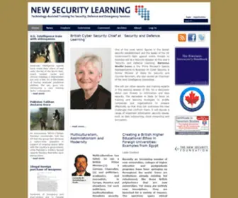 Newsecuritylearning.com(New Security Learning) Screenshot