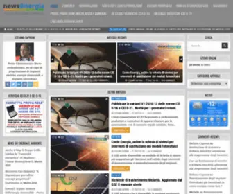 Newsenergia.com(News Energia) Screenshot