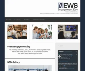 Newsengagement.org(News Engagement Day) Screenshot