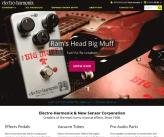 Newsensor.com(Electro-Harmonix) Screenshot