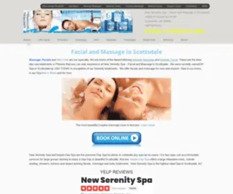 Newserenityspa.com(Day Spa Scottsdale) Screenshot