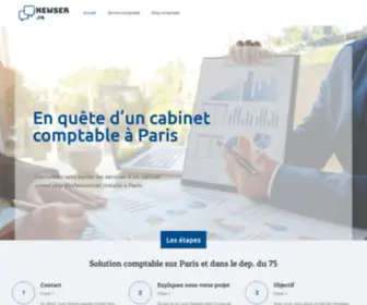 Newser.fr(Service comptable sur Paris) Screenshot