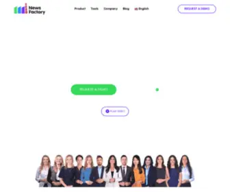 Newsfactory.tv(NewsFactory Home) Screenshot