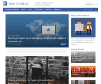 Newsfeed.cz(Marketing na Facebooku) Screenshot