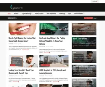 Newsfew.com(De beste bron van informatie over news) Screenshot