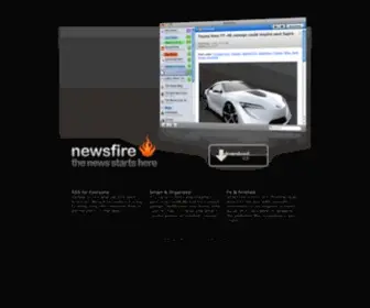 Newsfirerss.com(NewsFire) Screenshot