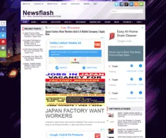 Newsflashngr.com(Press release news/entertainment gist sport) Screenshot