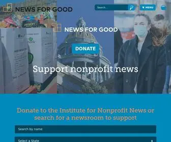 Newsforgood.org(This Day of Giving) Screenshot