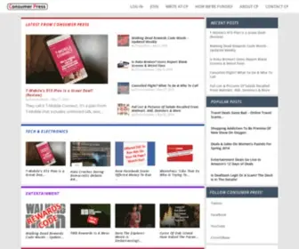 Newsforshoppers.com(Consumer Press) Screenshot