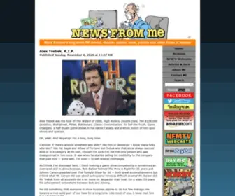 Newsfromme.com(Mark Evanier's blog) Screenshot