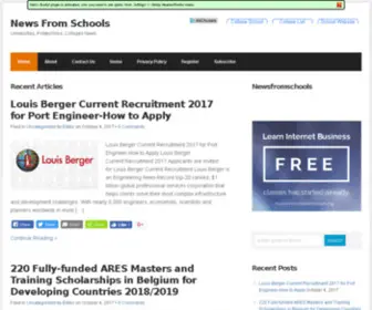 Newsfromschools.com Screenshot