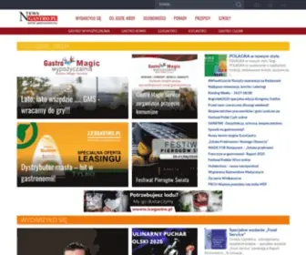 Newsgastro.pl(To nowoczesny portal gastronomiczny. To platforma dla pracowników branży gastronomicznej) Screenshot