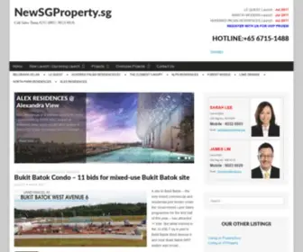 Newsgproperty.sg(North Park Residences) Screenshot