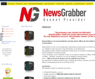 Newsgrabber.nl(Usenet Provider) Screenshot