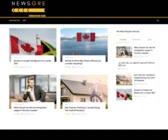 Newsgre.com(Immigration News) Screenshot