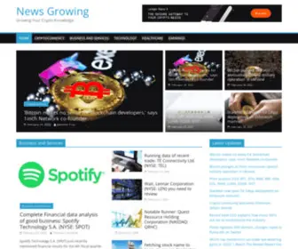 Newsgrowing.com(News Growing) Screenshot