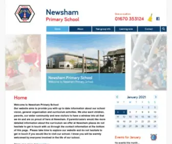 Newshamprimary.co.uk(Newshamprimary) Screenshot