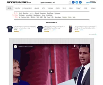 Newsheadlines.co(   ) Screenshot