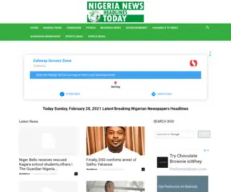 Newsheadlines.com.ng(Naija News) Screenshot