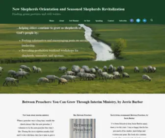 Newshepherdsorientation.com(Finding green pastures and still waters) Screenshot