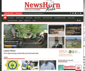 Newshorn.co.za(Mpumalanga Newshorn) Screenshot