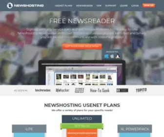 Newshosting.com(Newshosting) Screenshot