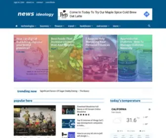 Newsideology.com(News Ideology) Screenshot