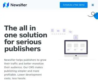 Newsifier.com(Newsifier) Screenshot