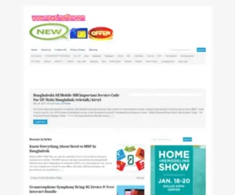 Newsimoffer.com(New Bonus Offer Internet Packages Price List Android Mobile) Screenshot