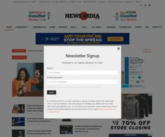 Newsindia-Times.com(News India Times) Screenshot