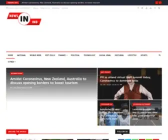 Newsinind.com(NEWS IN IND) Screenshot