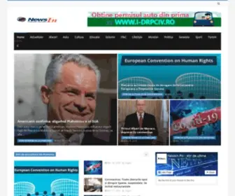Newsin.ro(Stiri de ultima ora din Romania) Screenshot