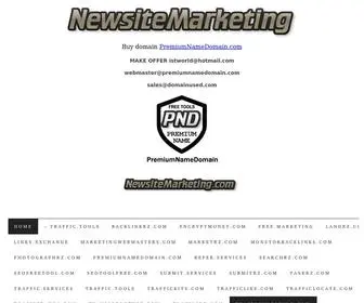 Newsitemarketing.com(Marketing tools) Screenshot