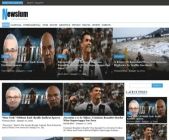 Newsium.com(Newsium) Screenshot