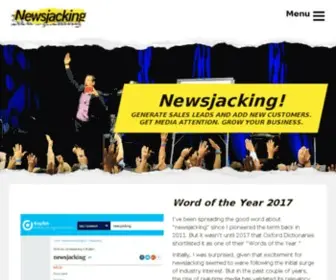 Newsjacking.com(Newsjacking) Screenshot