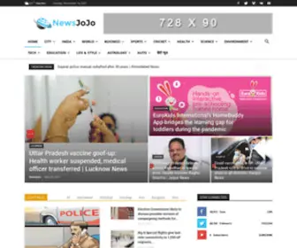 Newsjojo.com(newsjojo) Screenshot