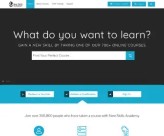 Newskillsacademy.co.uk(New Skills Academy) Screenshot