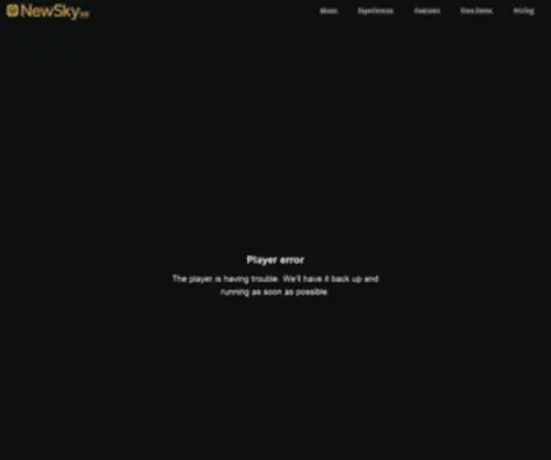 Newskyxr.com(NewSky XR) Screenshot