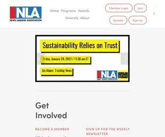 Newsleaders.org(News Leaders Association) Screenshot
