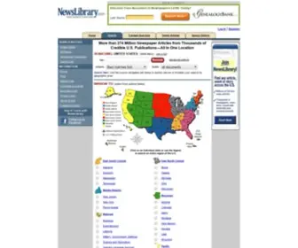 Newslibrary.com(News archive) Screenshot