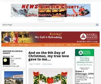 Newslincolncounty.com(News Lincoln County) Screenshot