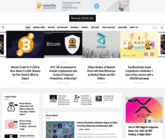 Newslogical.com(Nonstop Cryptocurrency News) Screenshot