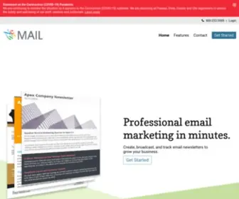 Newsmail.com(Business Email Marketing Service) Screenshot